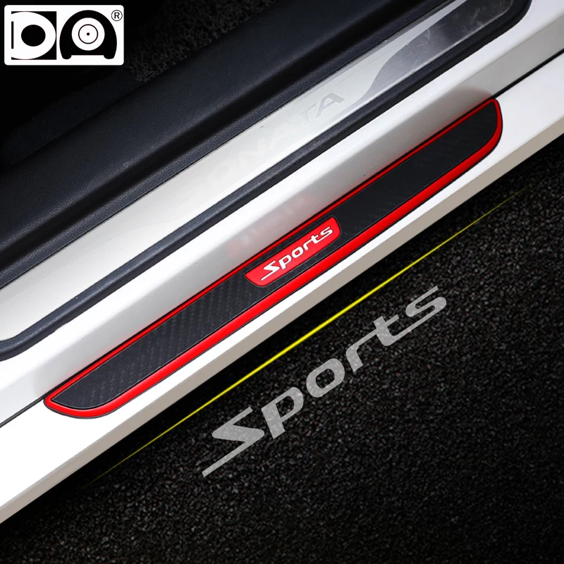 Резиновая накладка для порога Volkswagen VW Caddy Santana Bora Polo Gol Up Touareg Touran Sharan|Тюнинговые