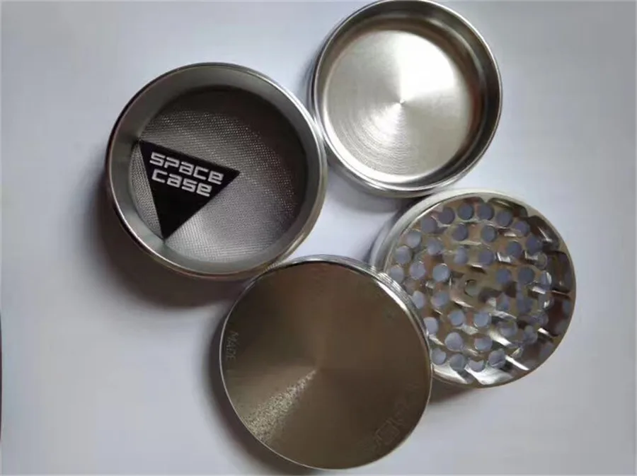 Топовый бренд серебристый алюминий 2 5 дюйма объемный чехол шлифовальный станок с