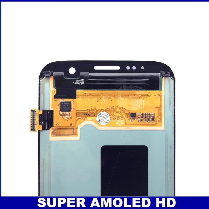 AMOLED замена lcd s для samsung Galaxy S7 Edge G935F G935A G935FD G935P ЖК-дисплей Сенсорная установка преобразователя экрана стикер