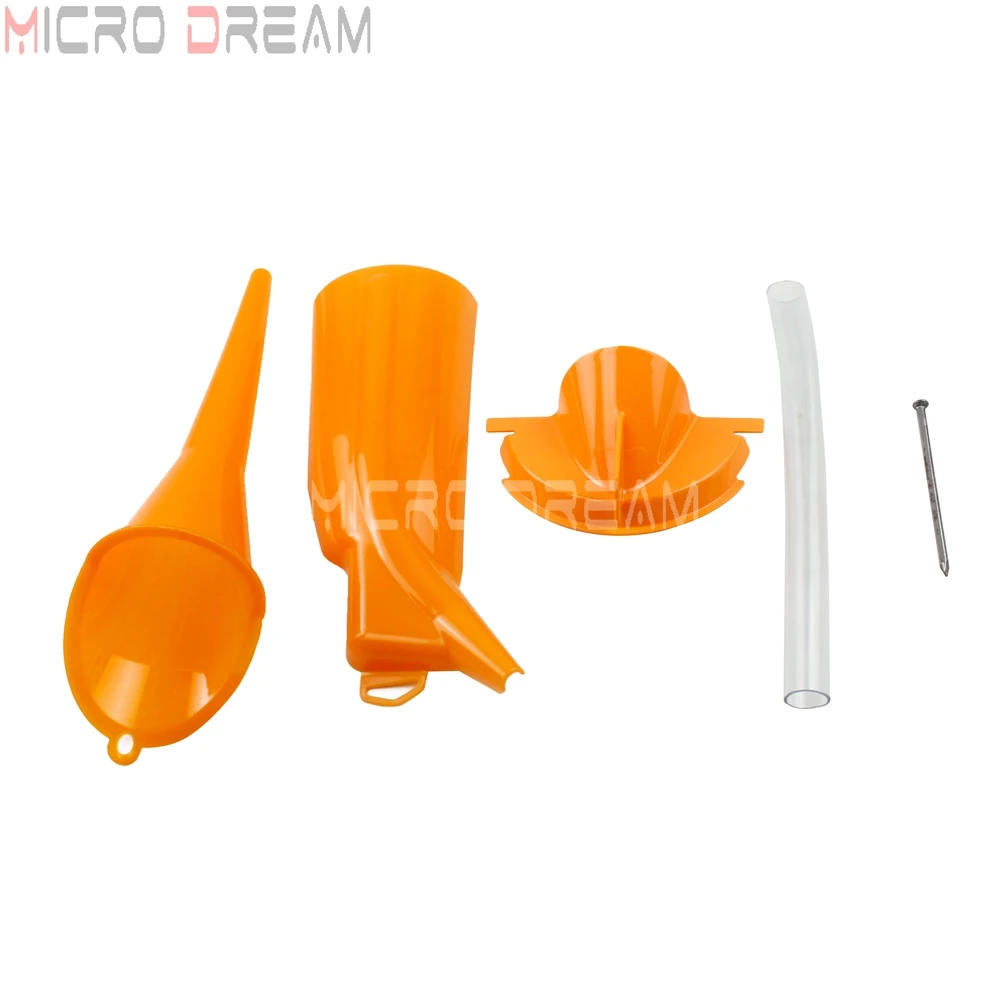 Оранжевая Воронка для масляного фильтра без капель многоразовая Harley Softail Touring Glide