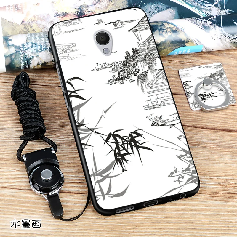 Meizu MX6 Case Cover 3D Relief Painting Back Covers For MX 6 Cases Slim Silicon TPU Soft Cell Phone Protection Capa |