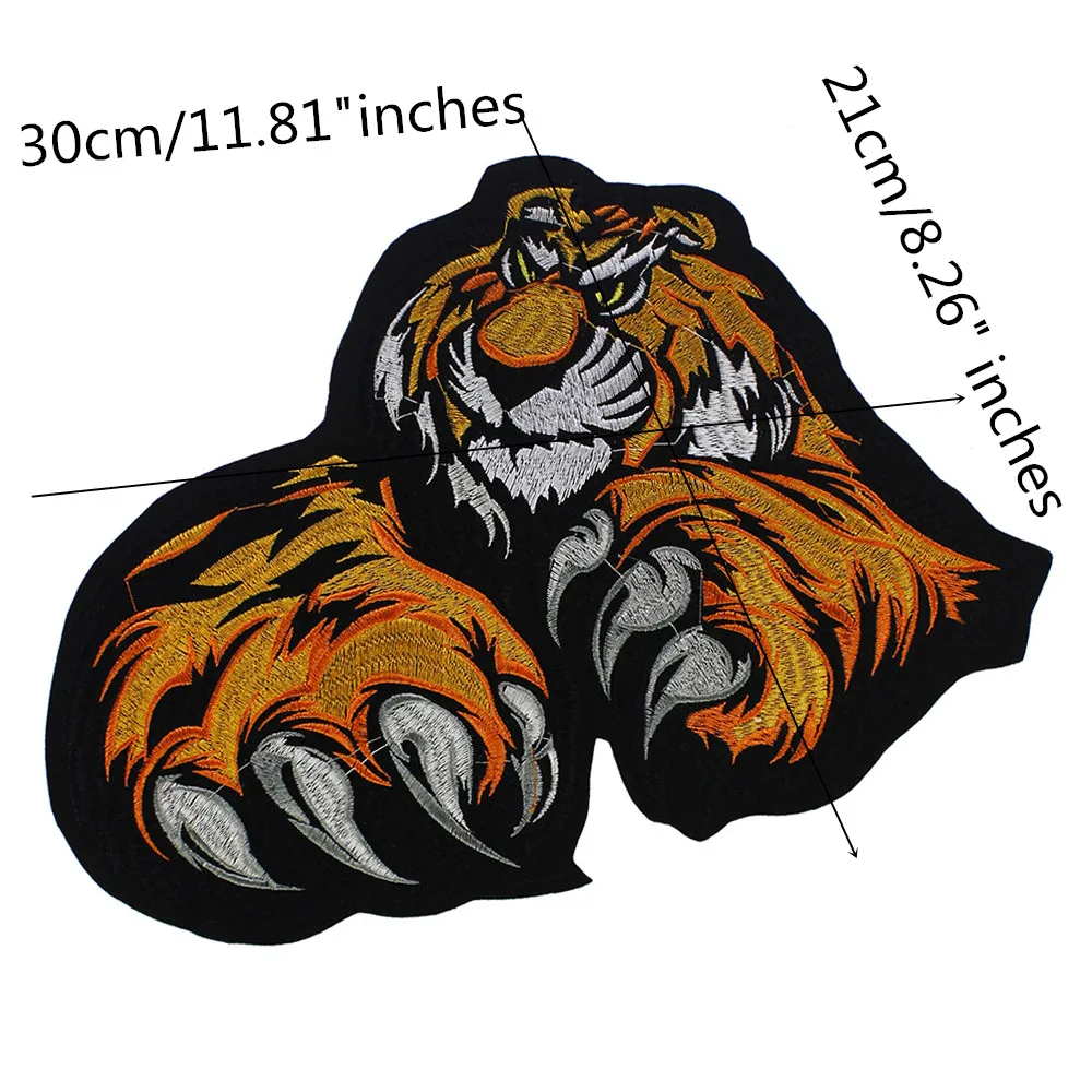 FashionTiger головка приклеивающиеся утюгом нашивки вышитая аппликация этикетка для