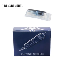 tattoo cartridge needles 20pcs round liner needles permanent makeup body art sterilized for electric tattoo machine power supply