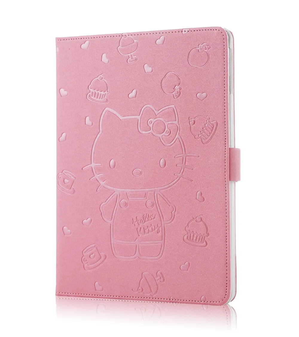 Мягкий чехол для iPad из искусственной кожи Hello Kitty Cat новинка 9 7 2017 2018 A1822 A1893 умный