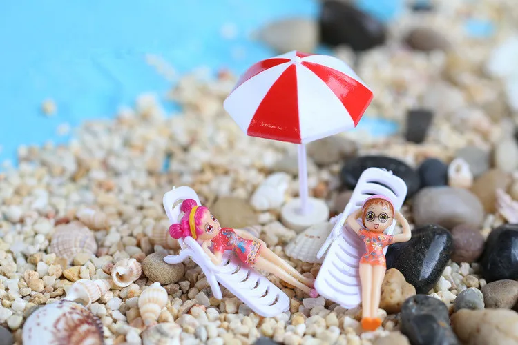 16 шт./лот сад миниатюрный океан Стиль мир пейзаж море пляж песок Солнечный свет