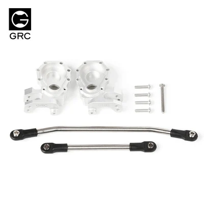 Rod and mount Радиоуправляемая модель автомобиля Traxxasrc TRX4 осевой GRC G2 Ackerman рулевая тяга титановый сплав TRX-4 T4 опция Запчасти для обновления - Цвет: Rod and mount