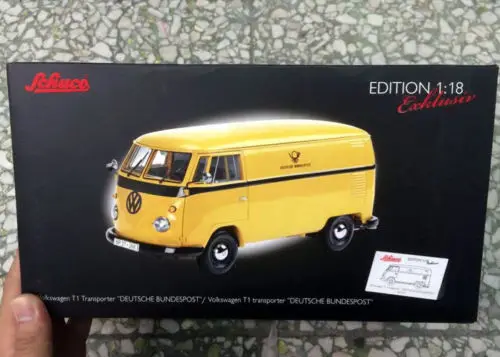 Автобус SCHUCO VW Volkswagen T1 Transporter Deutsche бундеспост 1/18|volkswagen t1|vw t1 busbus volkswagen |
