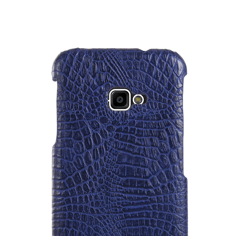 Чехол бампер из крокодиловой кожи для Samsung Galaxy Xcover 4 Xcover4 SM G390W G390F Жесткий рамка
