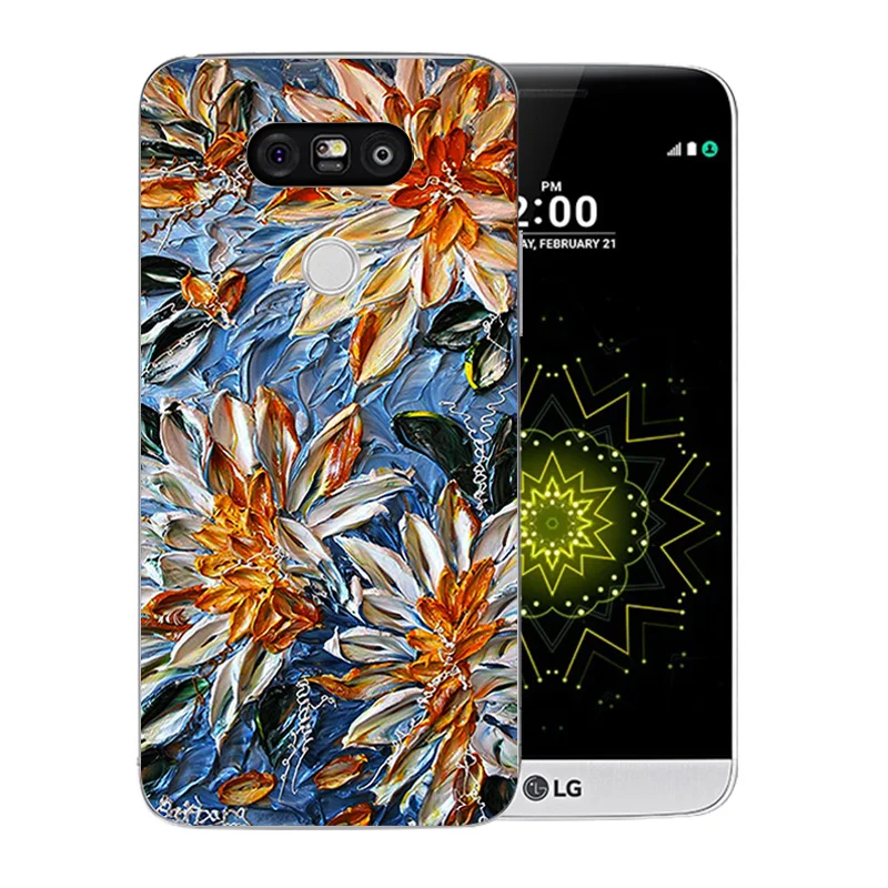 Роскошный мягкий силиконовый чехол для LG G5 с узором Marb G 5 чехлы и Lg Fundas Coque |
