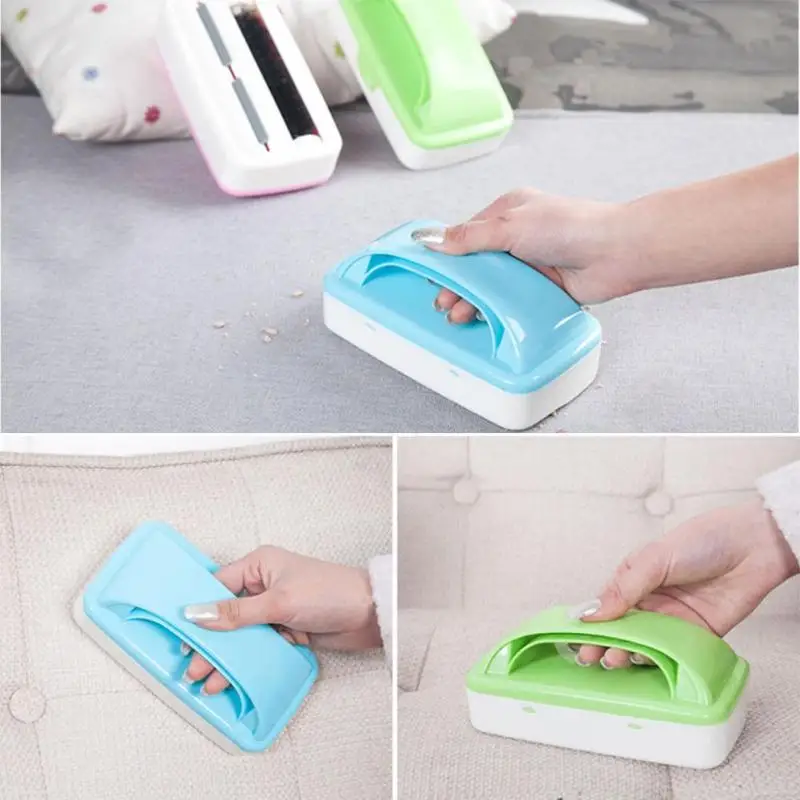 Портативные щетки для ковров стол диван кровать Швабра очиститель ролик