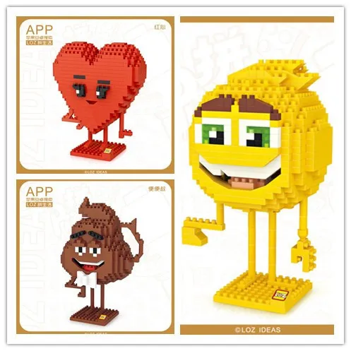 LOZ алмазные блоки Аниме фигурки на аукцион подарок девушке День святого