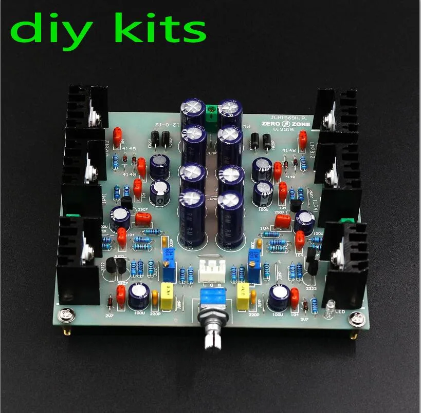 DIY комплекты JLH капот 1969 класса усилитель небольшой мощности Усилитель предварительного усилителя для динамиков