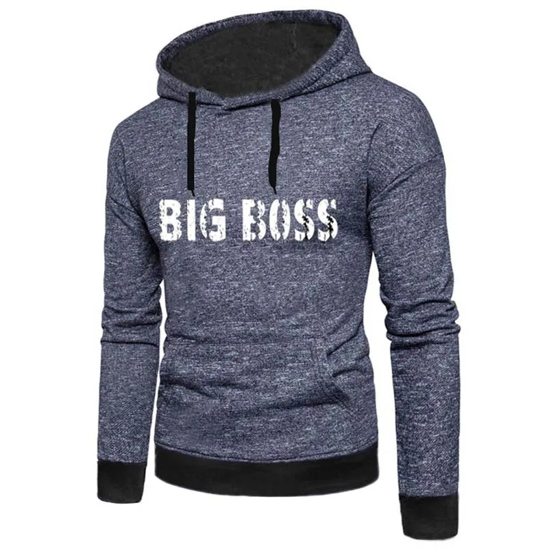 Мужские толстовки со снежинками с надписью Boss уличная одежда в стиле хип хоп