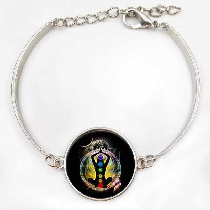 Ожерелье с подвеской в виде кабошона модное серебряное ожерелье ручной работы