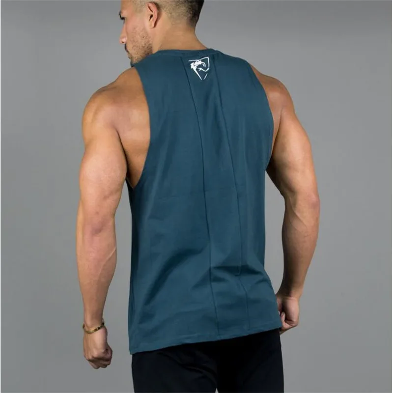 ALPHALETE, мужские майки для бодибилдинга, для тренажерного зала, для фитнеса, тренировки, хлопковый жилет без рукавов, мужские повседневные Модные майки