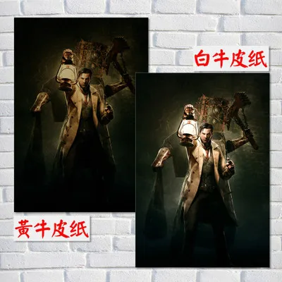 The Evil inside 2 крафт-бумага художественный плакат Бар Кафе Stampa di Pittura Decorativa Брендовое домашнее искусство