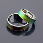 Лидер продаж! Хит! Модное парное кольцо из нержавеющей стали, можно менять семь цветов CRD169