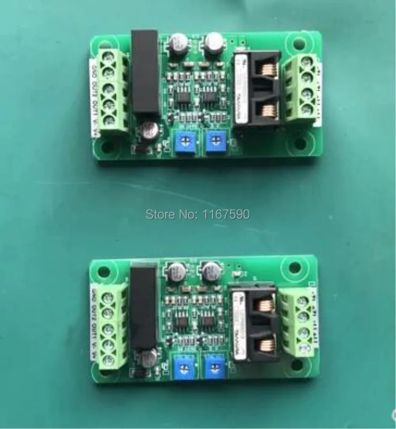 

Free shipping Injection molding machine servo transformation 0-10v electrical flow signal plate conversion plate