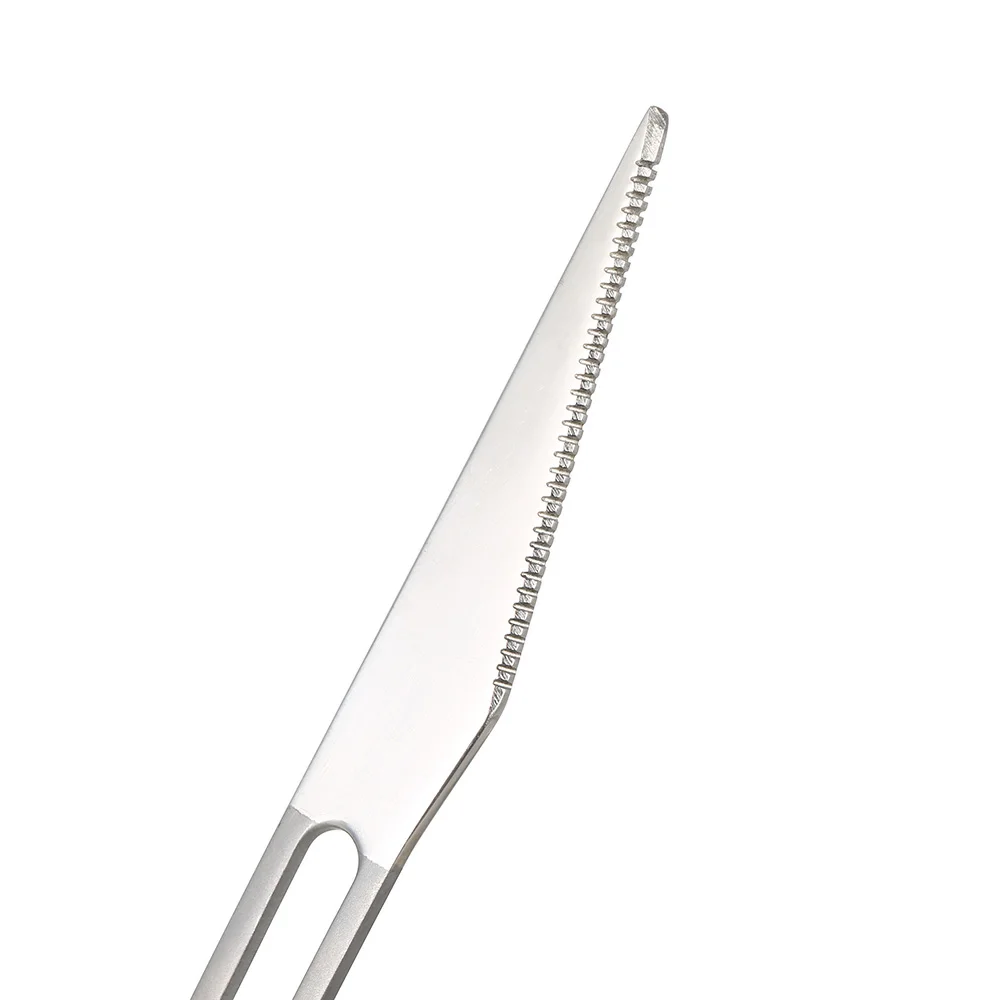 3 шт. Титан карманная вилка Лопатка и инструмент для удаления посуда набор ложка