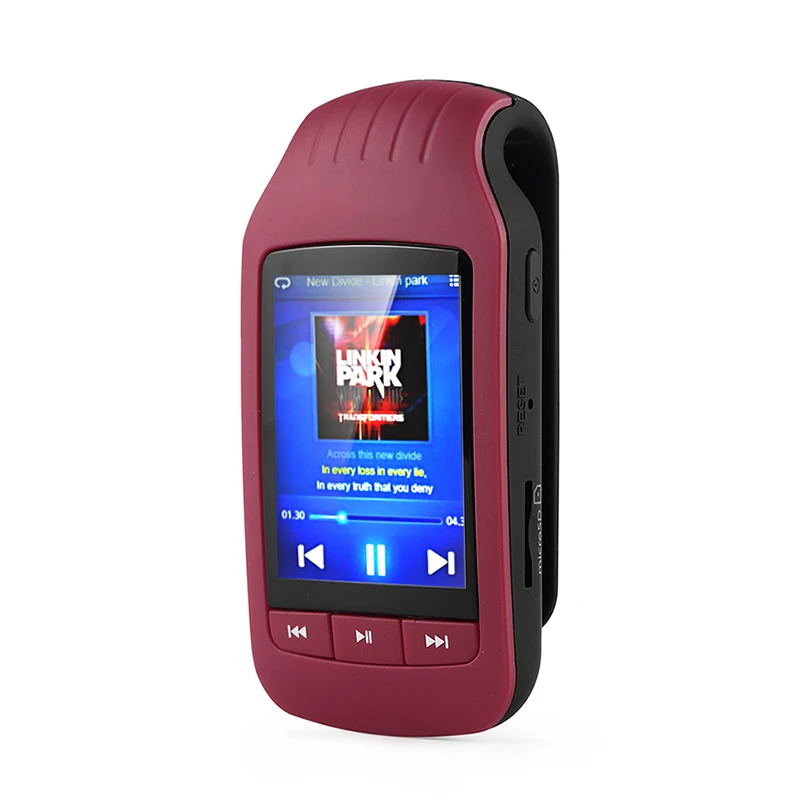 Мини Clip Sport Bluetooth MP3 плеер 8 ГБ HOTT mu1037 шагомер fm Радио Поддержка TF слот для карты