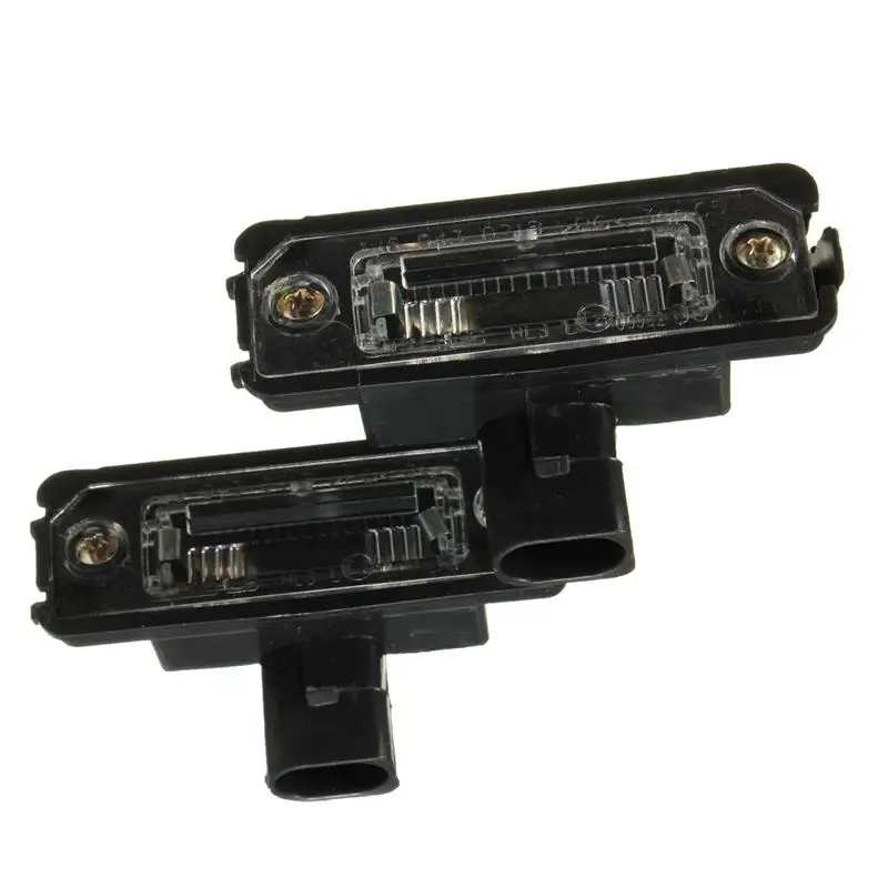 2X OEM номерной знак светильник лампы для VW LUCI TARGA VOLKSWAGEN GOLF 4 6 JETTA POLO PASSAT B6