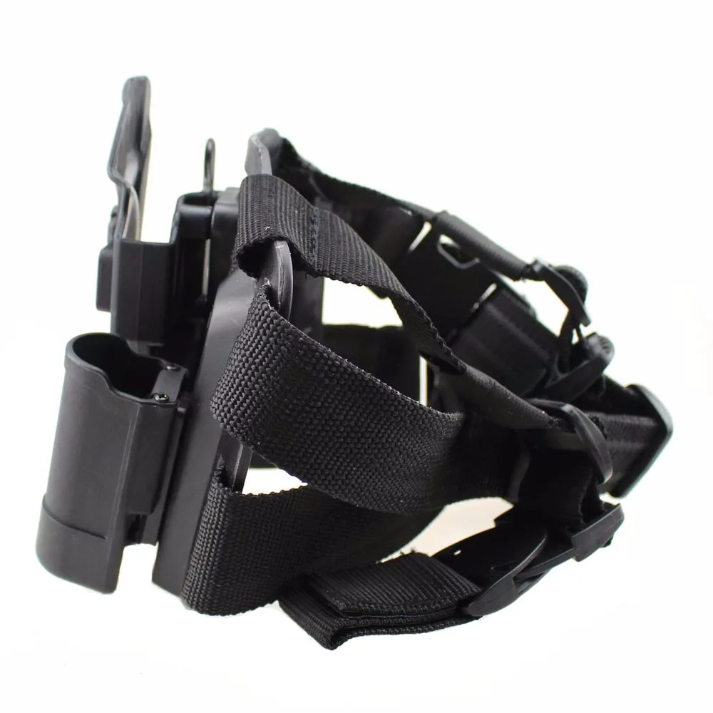 

Left Hand Holster Military Glock Gun Drop Thigh Holster Hunting Accessories Glock 17 19 22 23 31 32 Gun Leg Holster