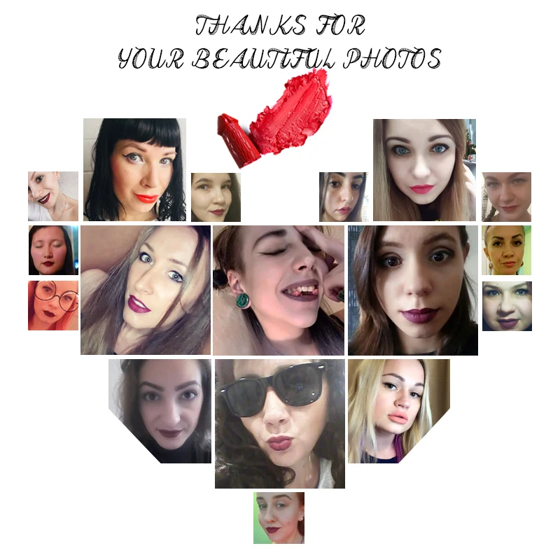 Корейская Мода 20 цветов блеск Губная помада в форме пениса Грибная голова Губы