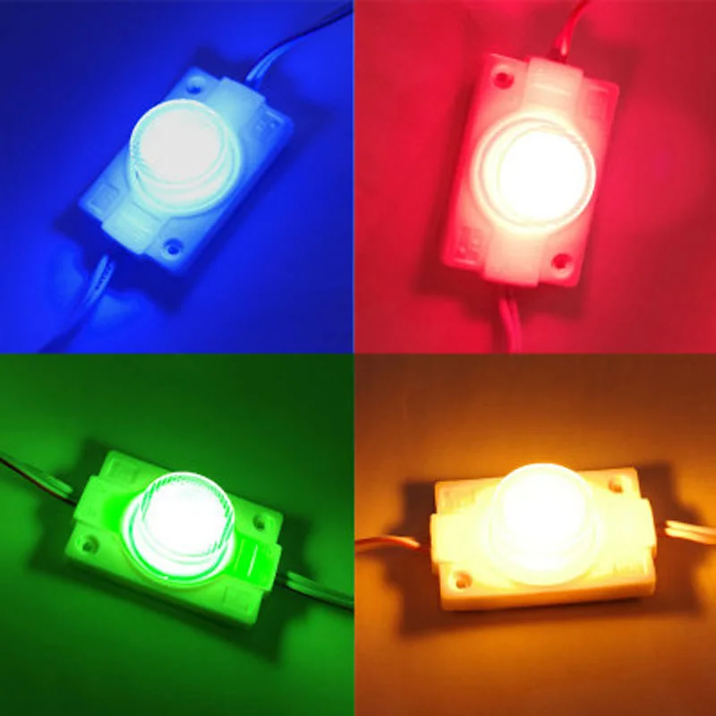 

500Pcs DC12V 1.5W 200LM Diffuse Injection Led Module Sign Backlights Waterproof 20PCS Per String