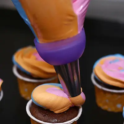 Глазировки мешок сопла конвертер трехцветный Соединительный прибор для