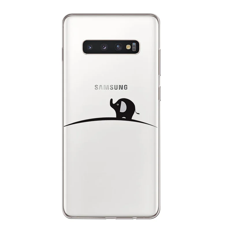 Patterned 1 Чехол Ciciber для samsung Galaxy S9, S10, S8 Plus, S10e, мягкий ТПУ чехол для телефона, для S5, S7, S6 Edge, S5 mini, тотем, животное, Funda Coque Capa - Цвет: Patterned 1