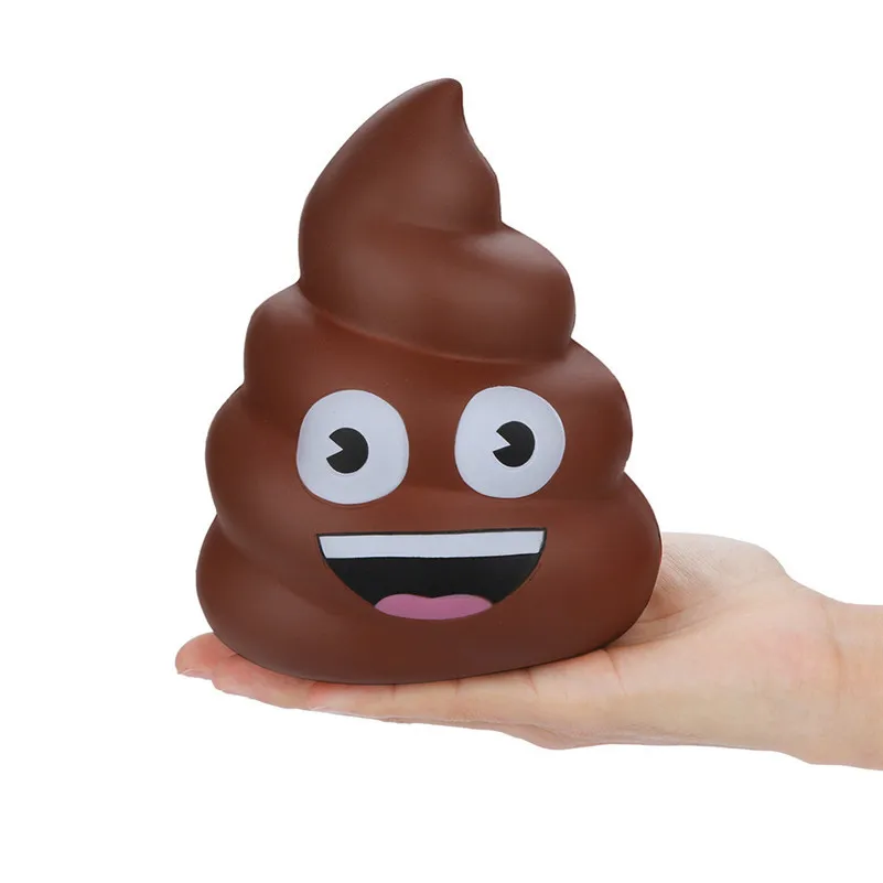 Восхитительные мягкие игрушки Kawaii Jumbo Poo супер медленно восстанавливающий крем