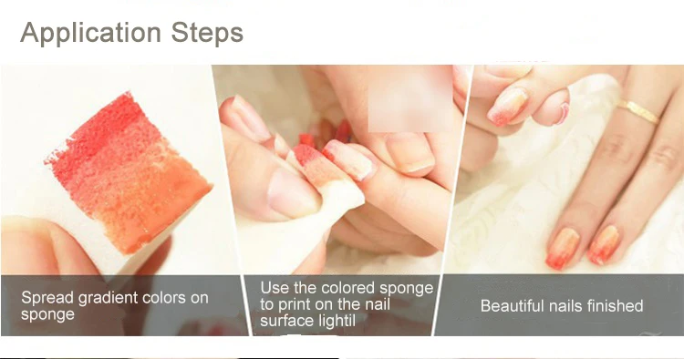 20 шт. косметическая губка для дизайна ногтей пуховка макияжа все маникюрных