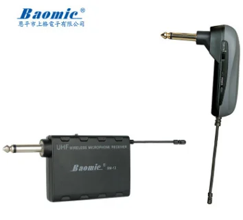 BM-12B 90 degree BAOMIC BM12 профессиональный УВЧ беспроводной инструмент микрофонная система приемник и передатчик 630-690 МГц 16 каналов для саксофона - Цвет: BM-12B 90 degree