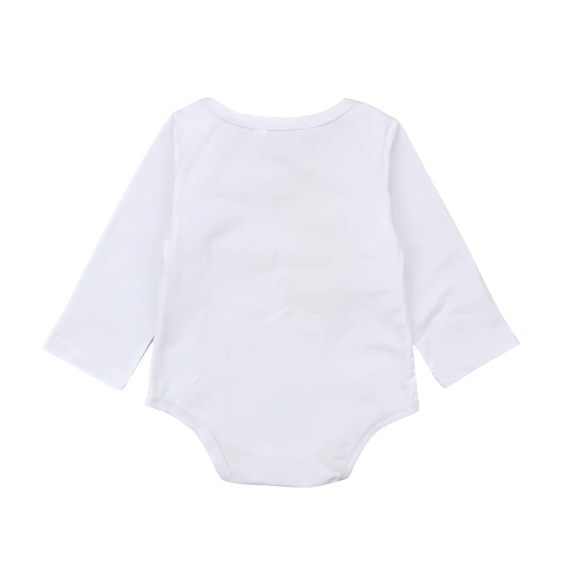 2018 Halloween Newborn Baby Boy Girls Skeleton Printed Rompers Long Sleeve Jumpsuit Clothes Outfit Costume Cosplay |