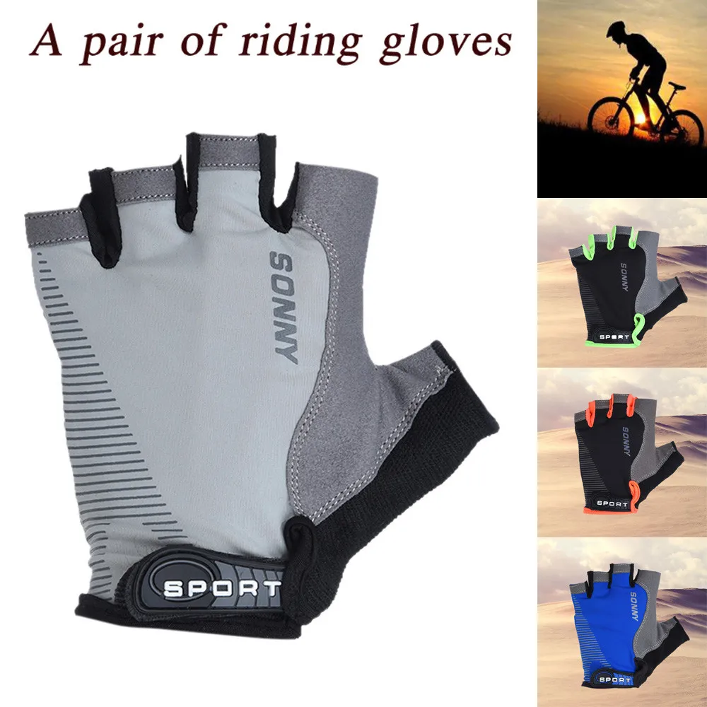 Breathable Cycling Bicycle Sports soft and comfortable Breathable Sweat Mesh Glove L50/1226