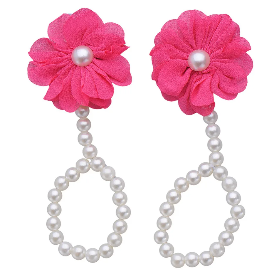 Первые ходунки для младенцев пляжные ножные браслеты с цепочкой новорожденных