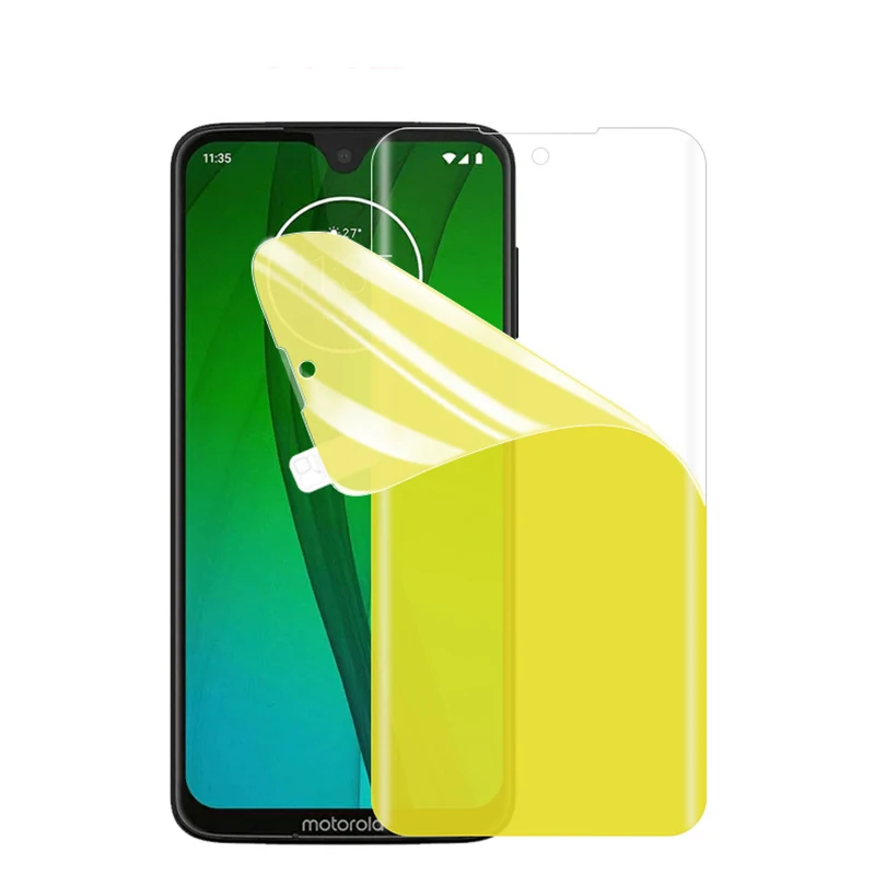 EXUNTON 3 шт. для Motorola Moto G7 Plus G6 G5 Z2 Play полное покрытие ультра тонкая прозрачная мягкая