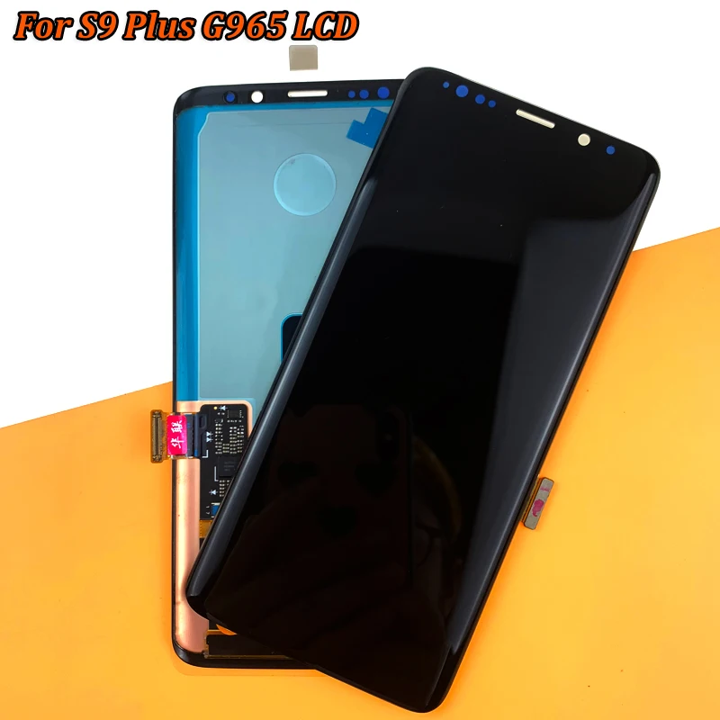 ЖК-дисплей с рамкой для SAMSUNG Galaxy S9 дисплей S9+ Plus G960 G965 сенсорный экран дигитайзер с инструментами 1 шт