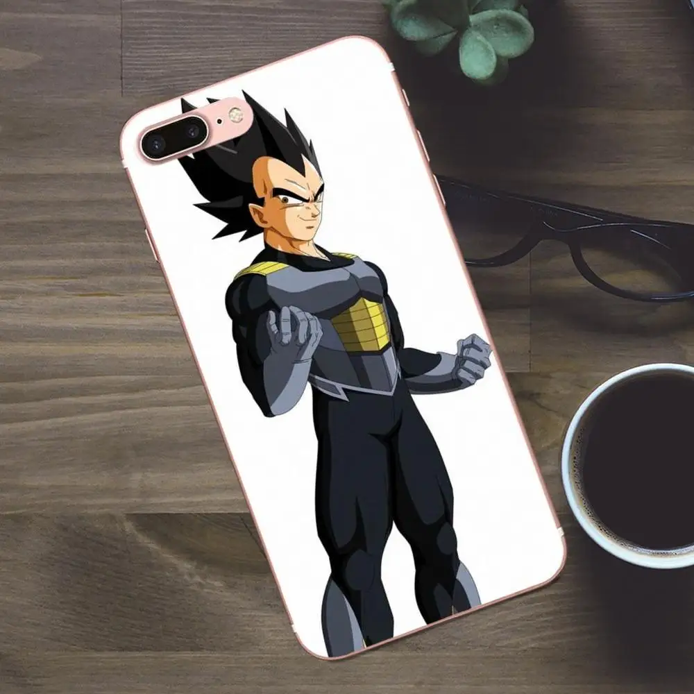Все персонажи Dragon Ball для Apple iPhone X 4 4S 5 5C SE 6 6S 7 8 Plus Galaxy A3 A5 J1 J2 J3 J5 J7 2017 мягкий модный