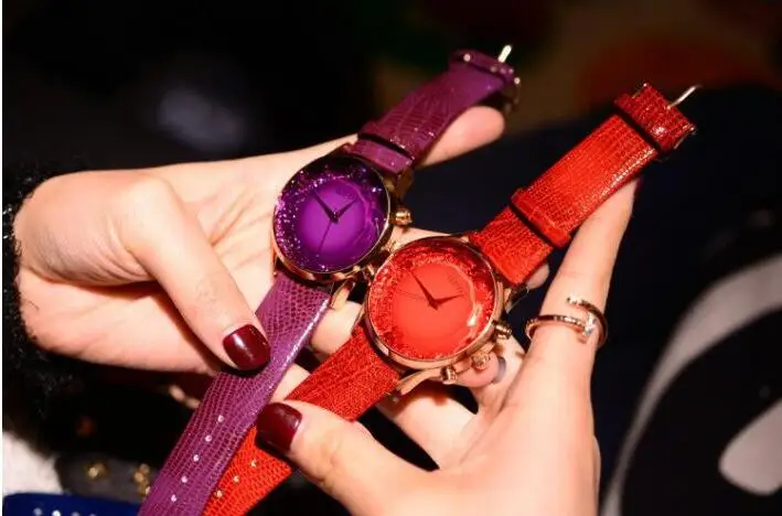 4 вида цветов хит продаж роскошные брендовые часы женские наручные с большим