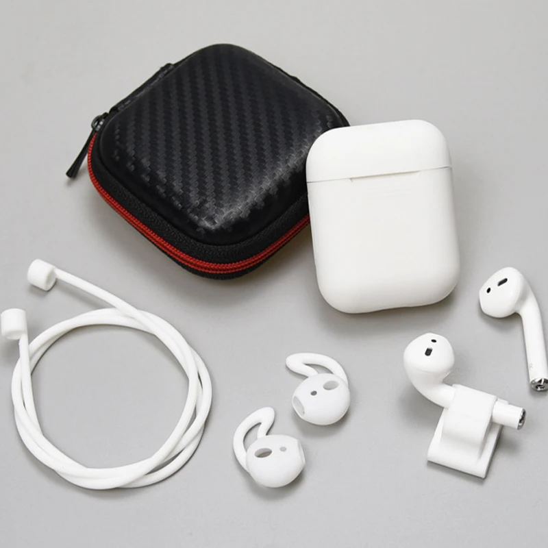 Мягкий силиконовый чехол для Airpods Защитный милый наушников портативных |