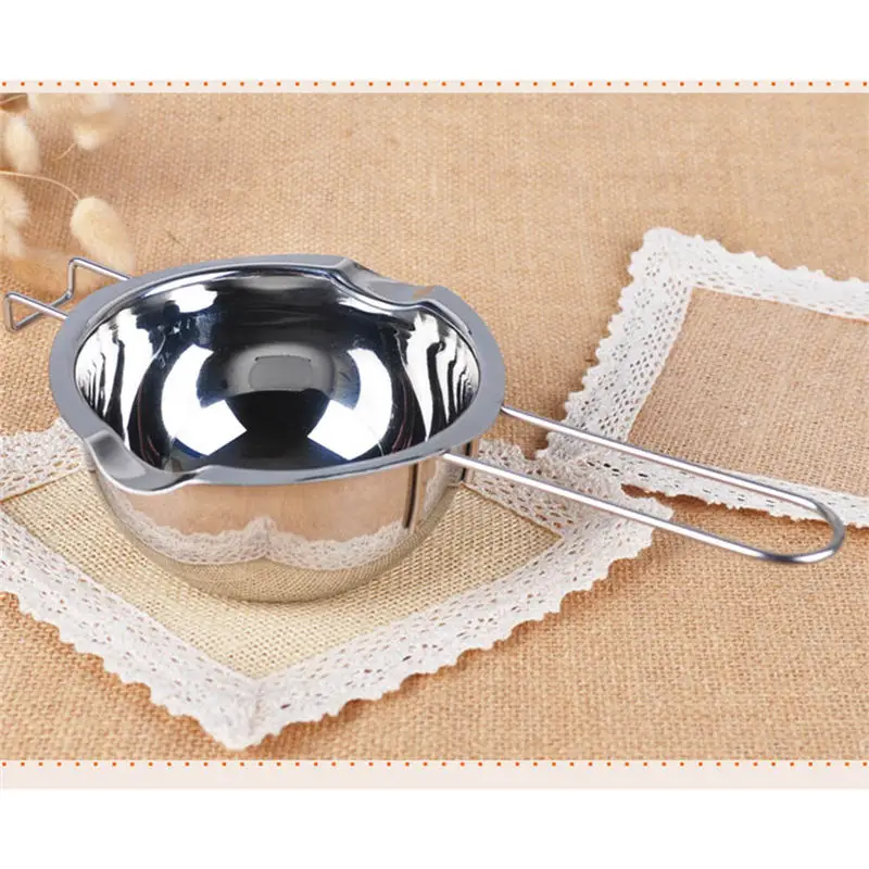 Вощеный плавильный горшок с длинной ручкой из нержавеющей стали DIY