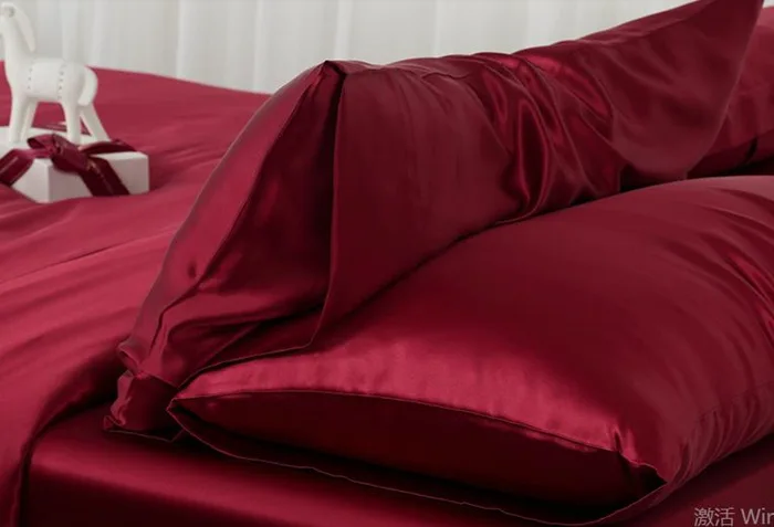 

Наволочка из 100% чистого шелка, 19 мм, 1 шт., двусторонняя наволочка для домохозяйки, может использоваться круглый год