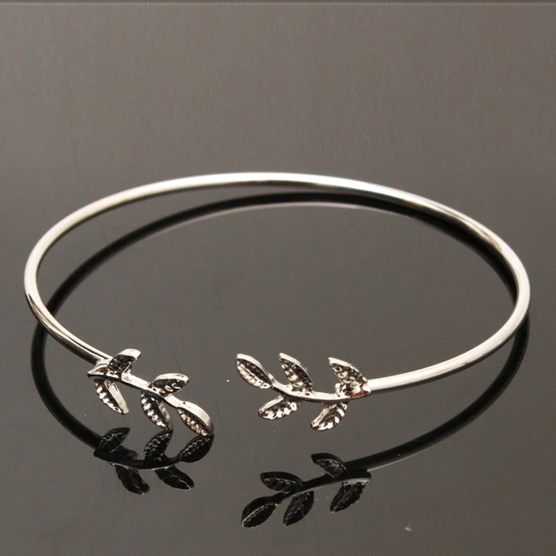 

CHENFAN Leaf womens blang Opening Leaf Bracelet Quickly Selling Explosive Wih Manufacturer bracelets for women gifts Wholesale