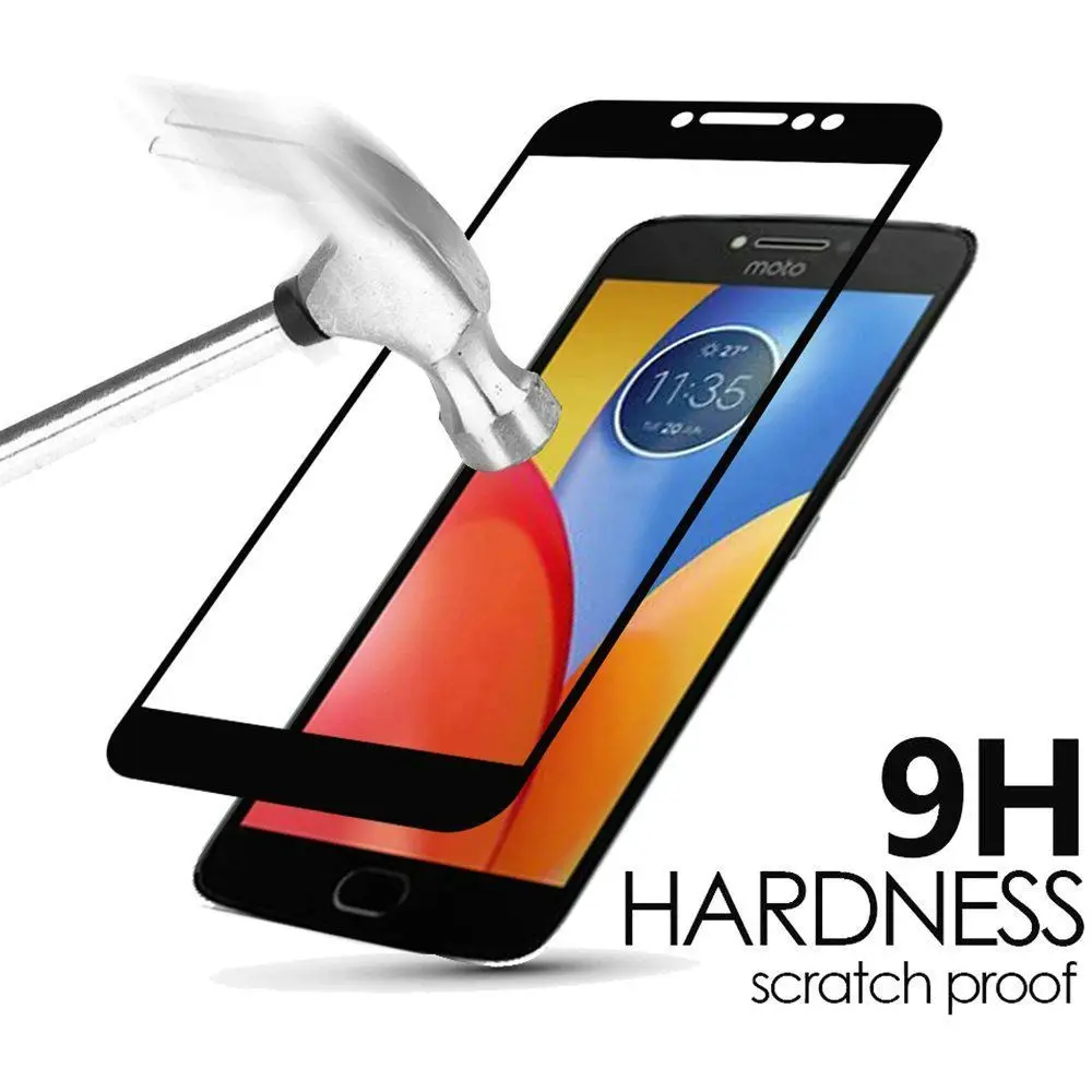 Полное покрытие из закаленного стекла для moto g6 plus Защита экрана для moto rola moto G5 E4 G6 Plus G5S G6 play чехол Защитная пленка