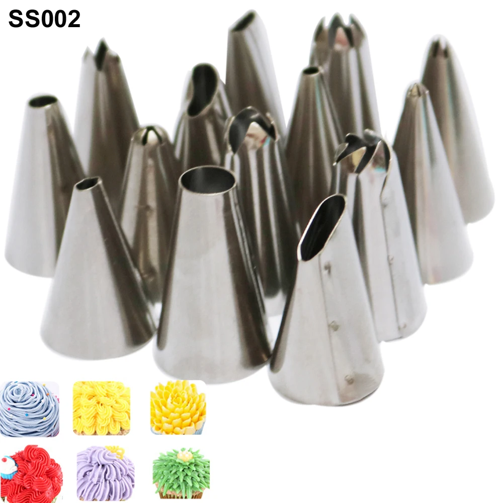 24 шт. Сферический шар из нержавеющей стали русские насадки глазурные