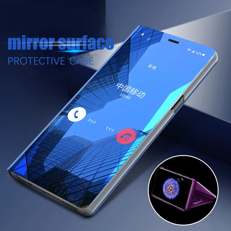 Подходит для Samsung S10 plus серии Флип кожаный чехол S6 S7 S8 edge plu S позолоченный