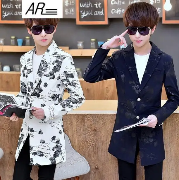 

Caliente 2020 nueva moda de los hombres mago discoteca lentejuelas traje bar cantante negro marea chaqueta Blazers TOP ropa