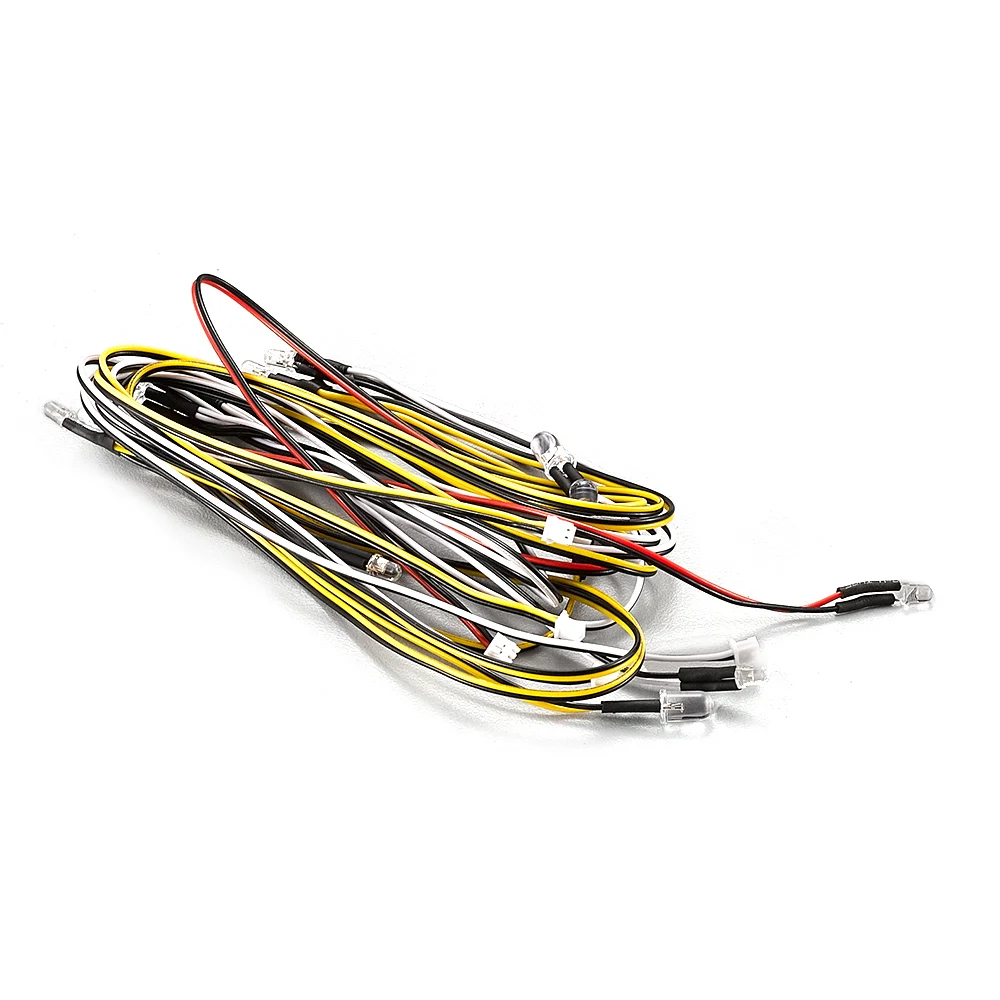 Детали для автомобиля 14 светодиодов белый красный желтый KB48601 1:10 Toyota Land