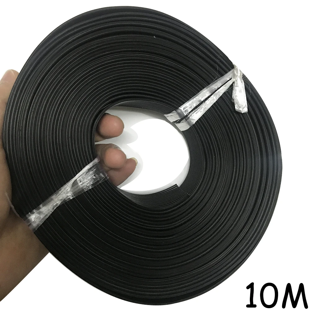 14Pin 22AWG силикагель провод кабель 14p OD 23,8 мм мягкая параллельная линия 22AWG 0,3 квадратный черный медный провод